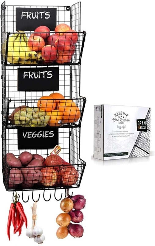 Prep & Savour Wilfred Metal/Wire Basket
