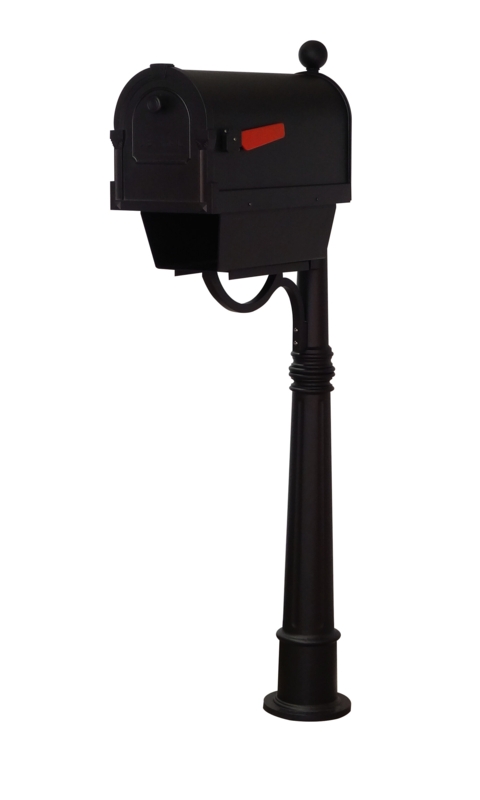Savannah Curbside Post Mounted Mailbox