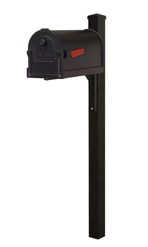 Savannah Post Mounted Mailbox