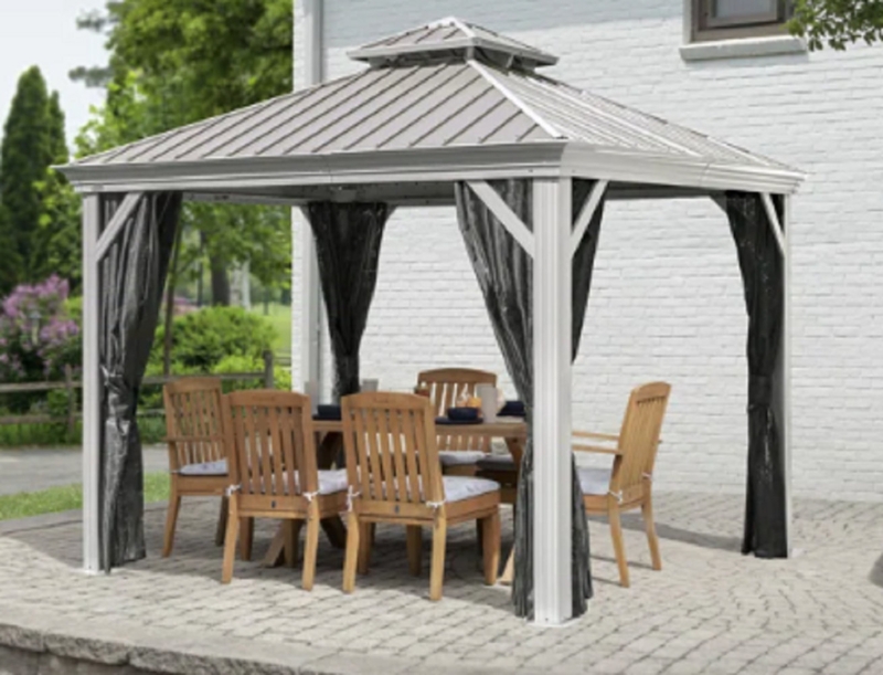 Sojag Monaco Champagne 10 ft. x 10 ft. Gazebo Foter