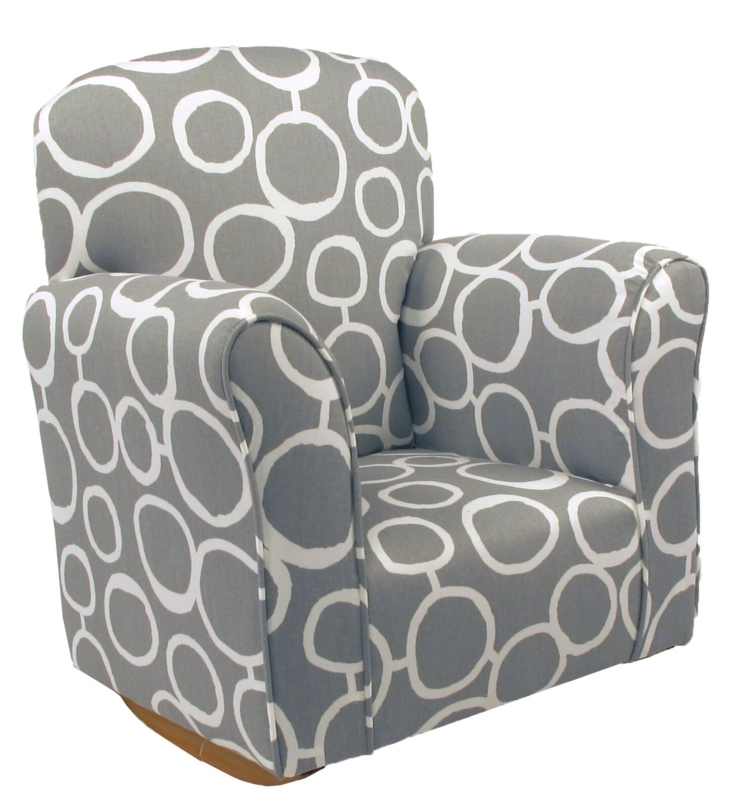 Starla Kids 10'' Rocking Chair and Ottoman