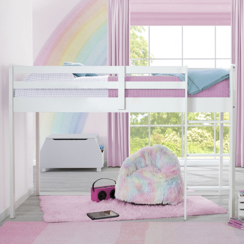 Twin Solid Wood Loft Bed by Delta Children