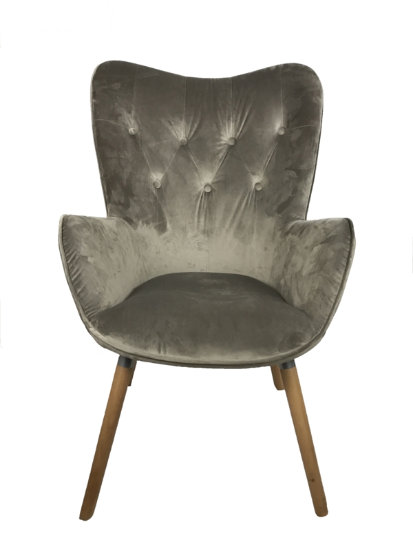 Velvet Accent Chair