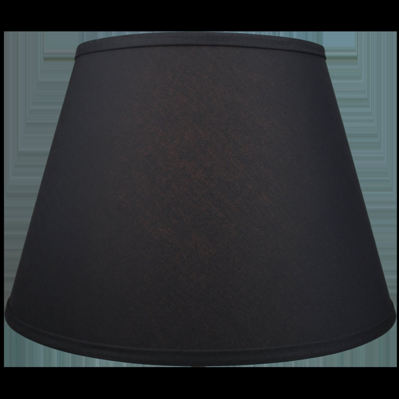 10.5" H x 16" W Linen Empire Lamp Shade ( Spider )