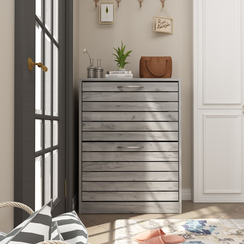 12 Pair Shoe Storage Cabinet