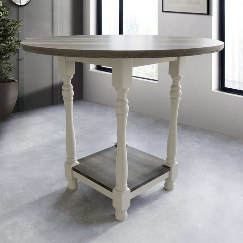42" Round Counter Height Dining Table