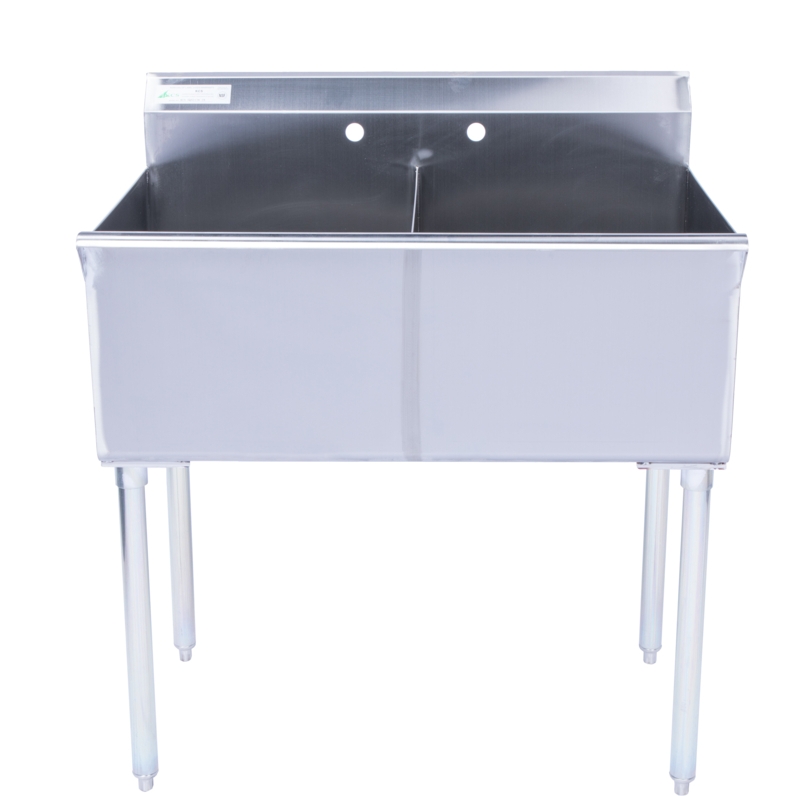 48" L x 24.5" W Freestanding Bar Sink