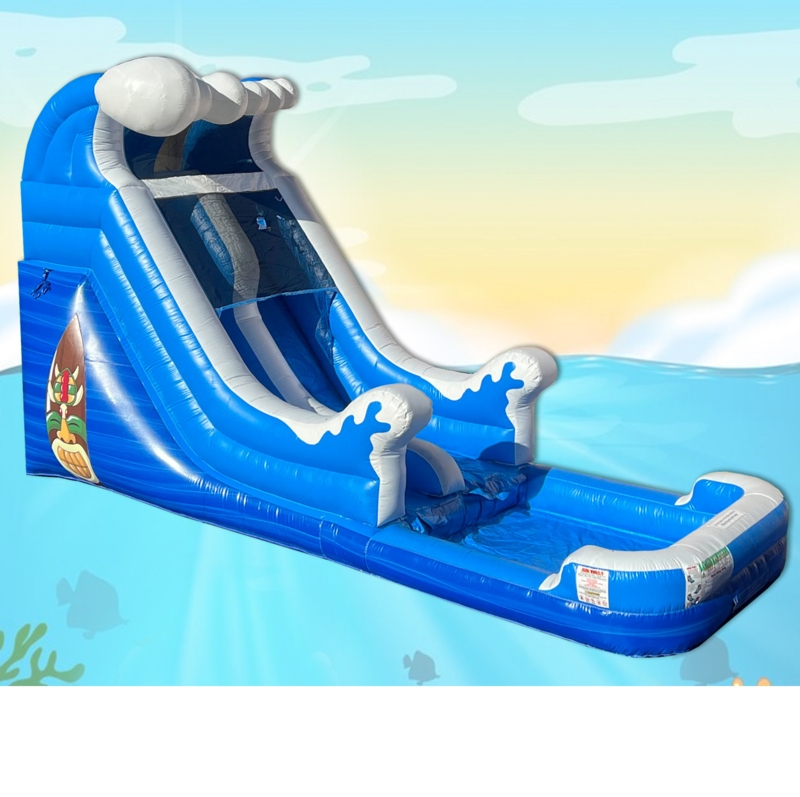 9' x 25' Inflatable Water Slide with Air Blower