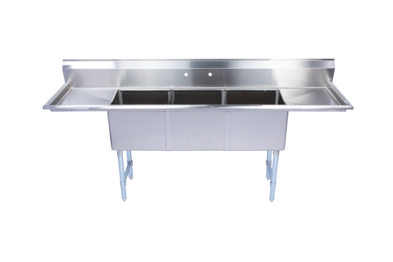 90" L x 23.75" W Free Standing Bar Sink