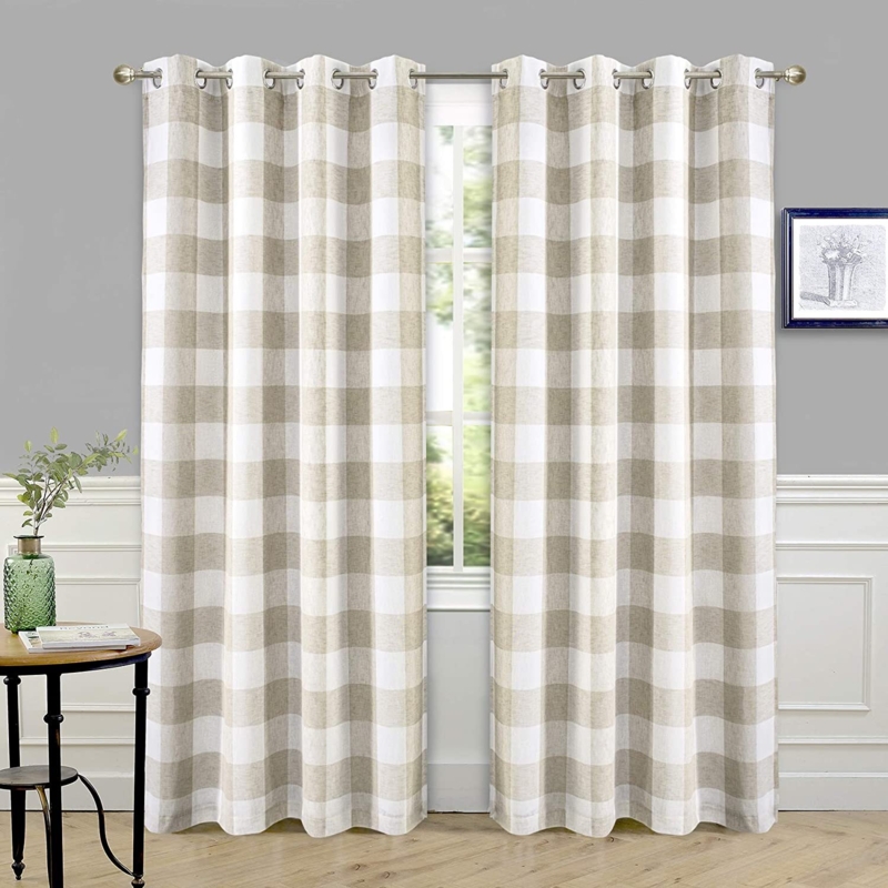 Adamantini Polyester Blackout Curtain Pair
