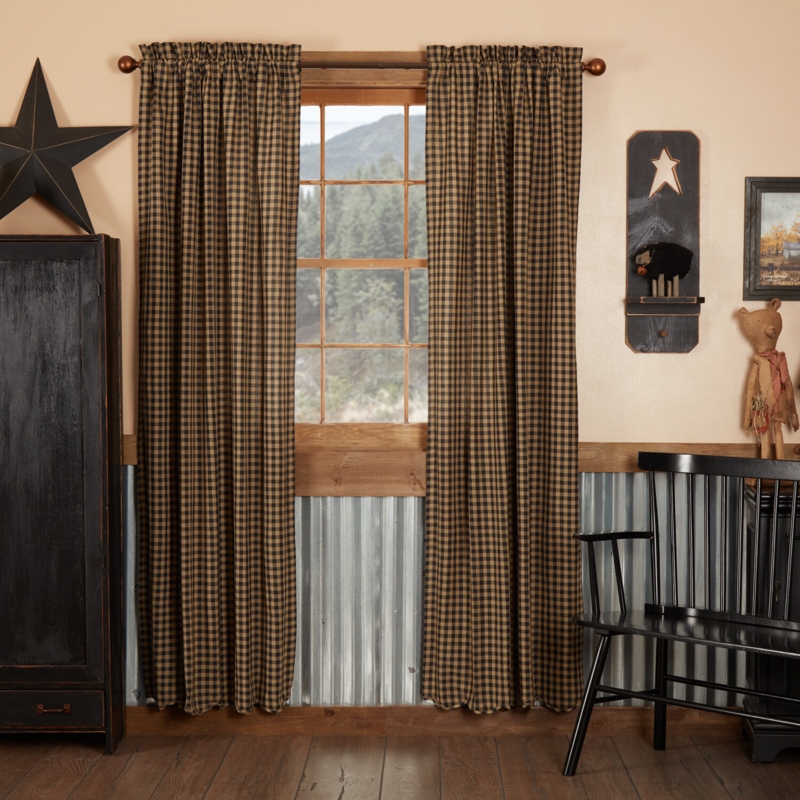 Addie Cotton Room Darkening Curtain Pair