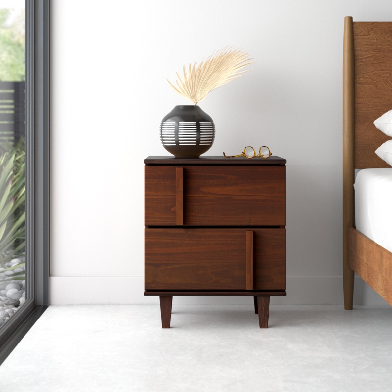 Aleyana Solid Wood Nightstand