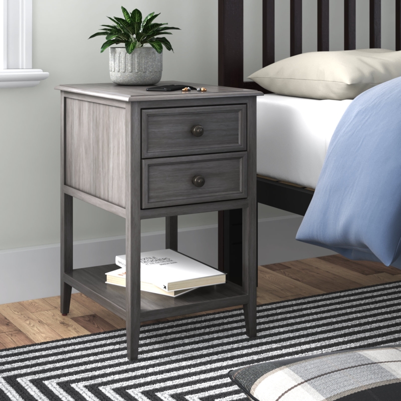 Altie 2 - Drawer End Table with Storage