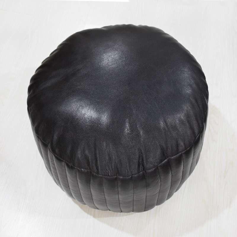 Aramenta Leather Pouf