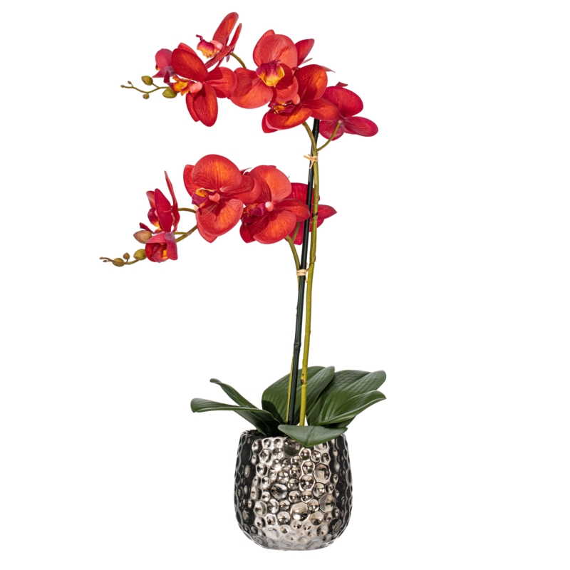 Artificial Potted Real Touch Phalaenopsis Spray