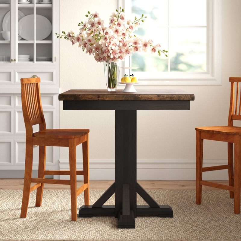 Athey Solid Wood Dining Table
