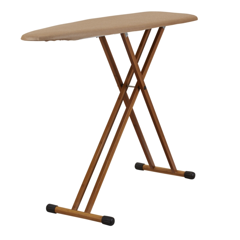 Bamboo 4-Leg Steel Top Ironing Board