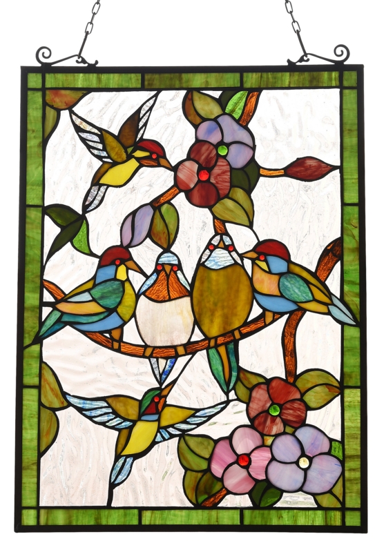 Birds Window Panel