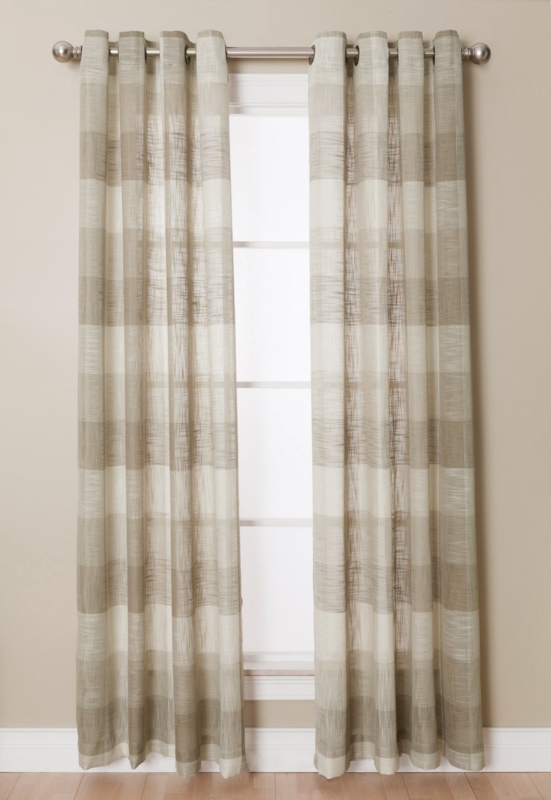 Braylsham Polyester Semi-Sheer Curtain Panel