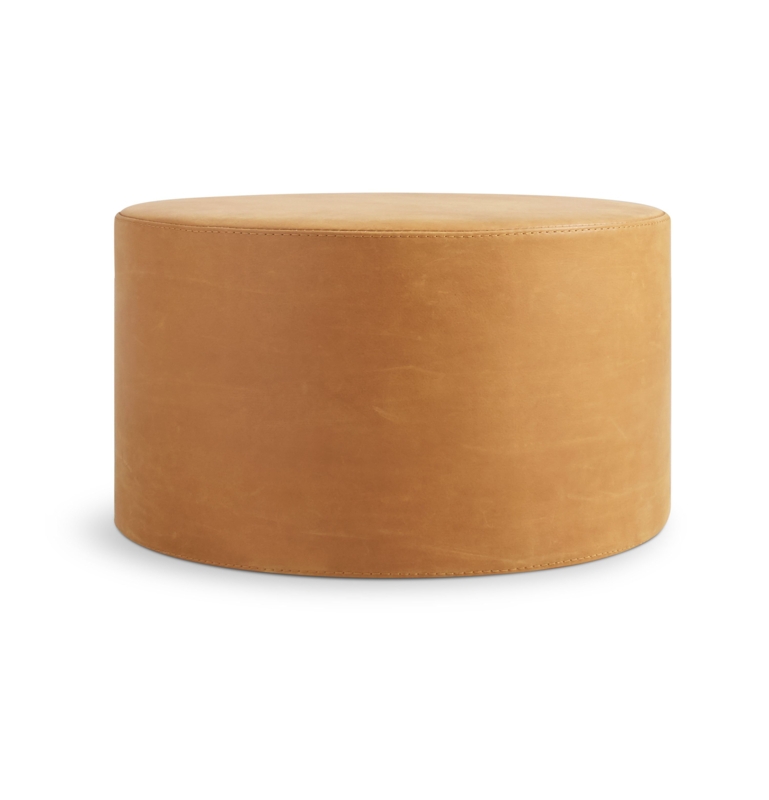 Bumper Large Leather Ottoman
