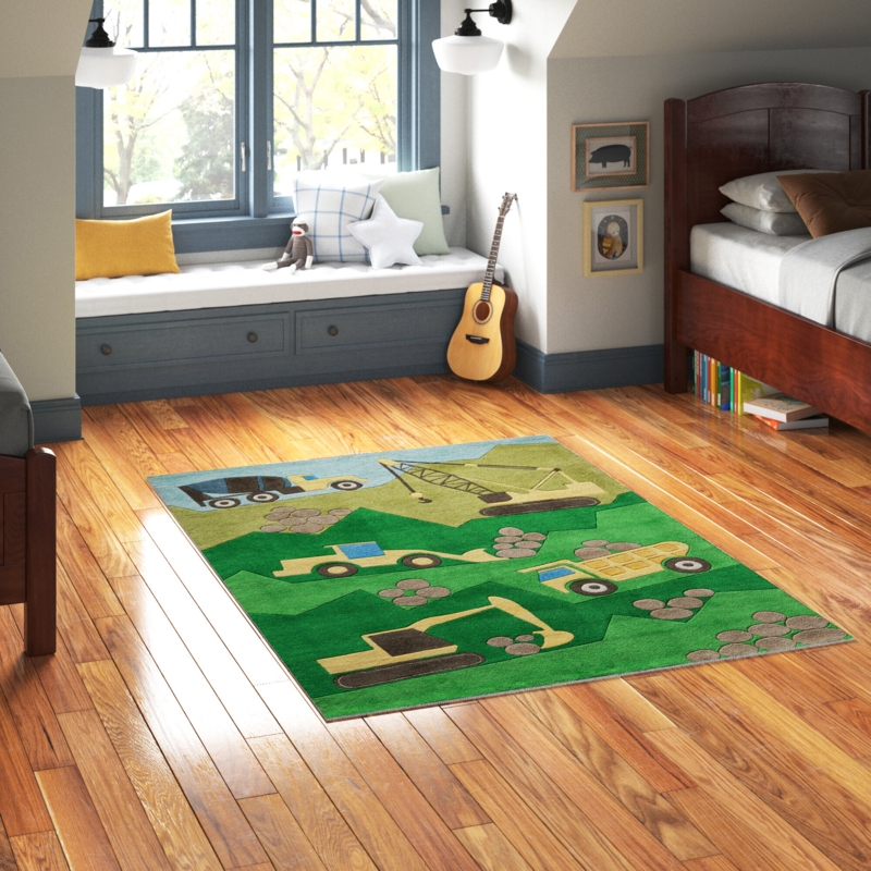 Calista No Pattern Hand Tufted Polyester Rug
