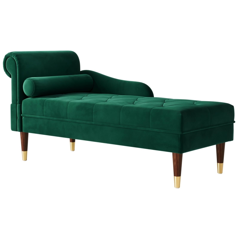 Fransje Velvet Chaise Lounge