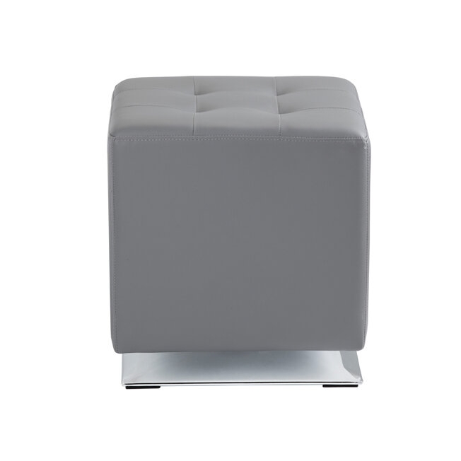 Funston Faux Leather Ottoman