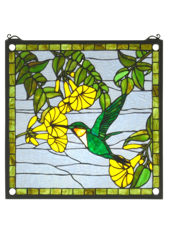 Hummingbird Window Panel
