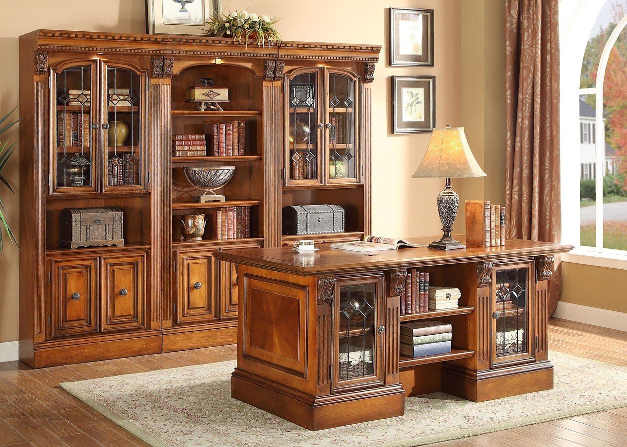 Huntington Executive Home Office Set by Parker House