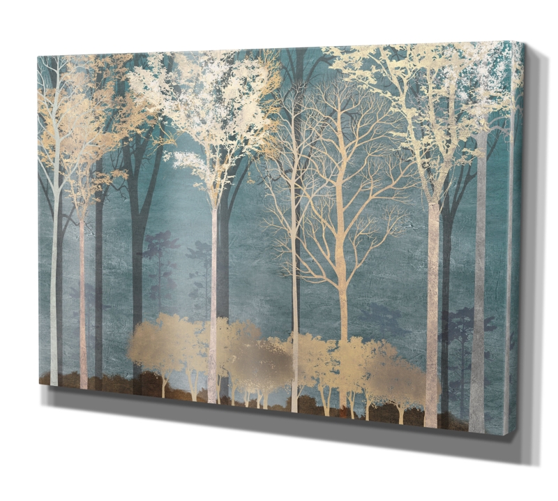 " Into The Woods " by Conrad Knutsen Print on Canvas