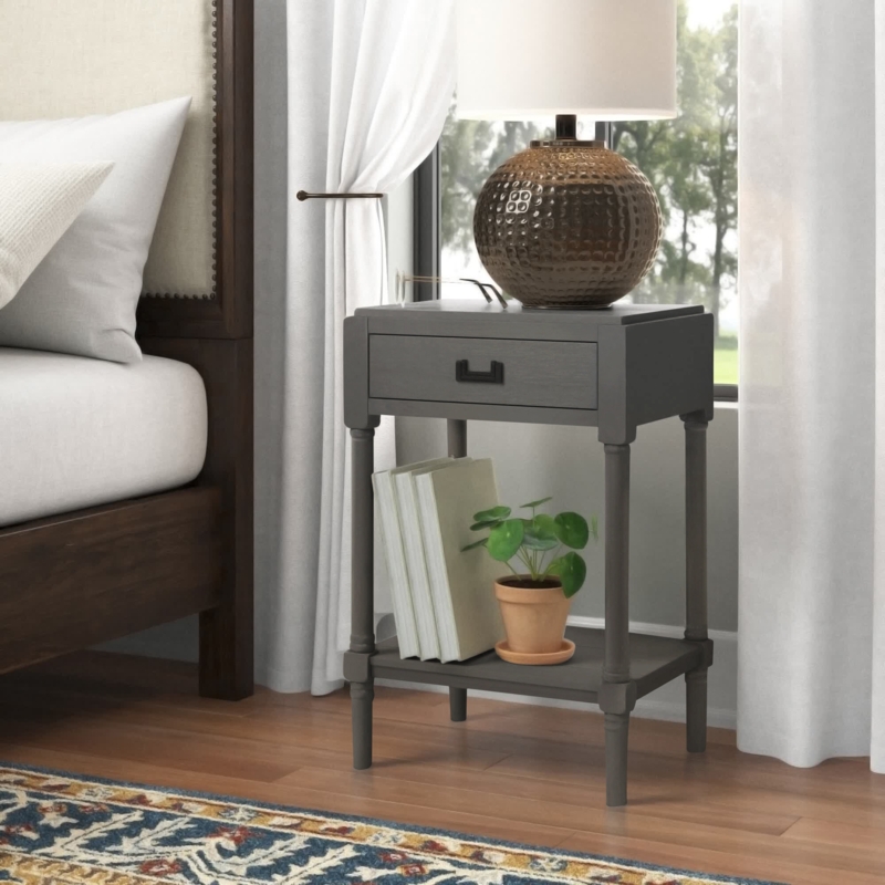 Keensburg Solid Wood Nightstand