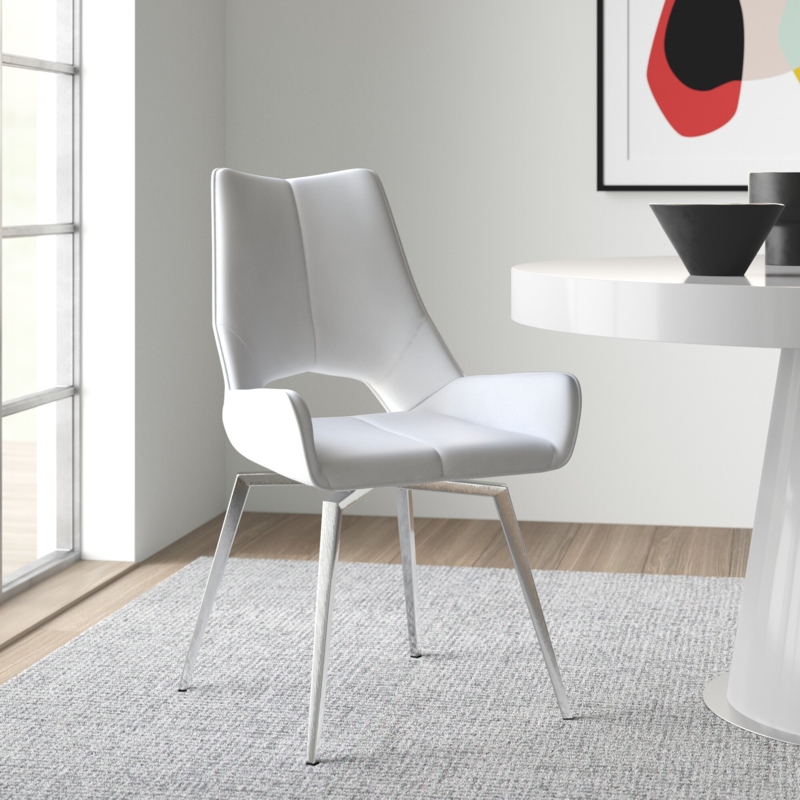 Kimbell Faux Leather Upholstered Side Chair