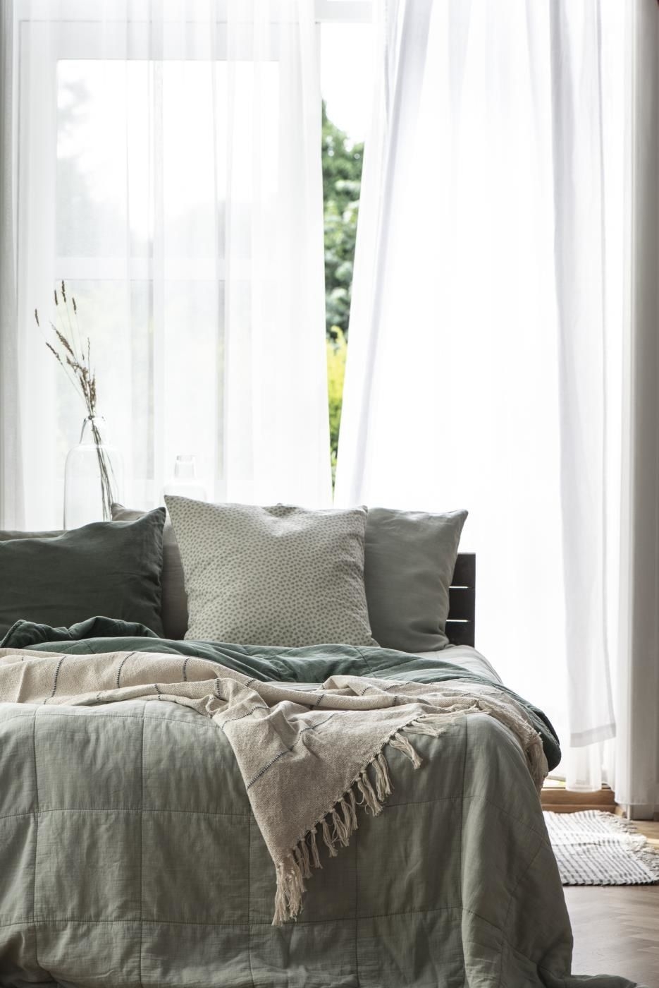 Kklup Home Selection Kussenhoes Cushion cover misty jade (50x50)