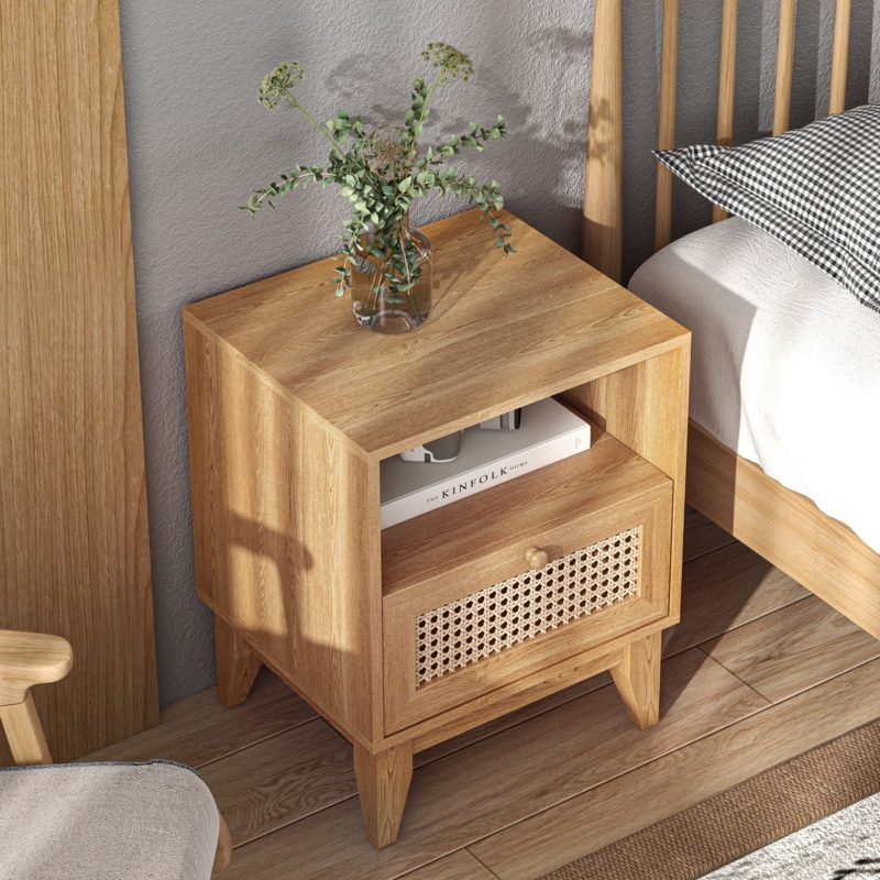 Lauring Manufactured Wood Nightstand