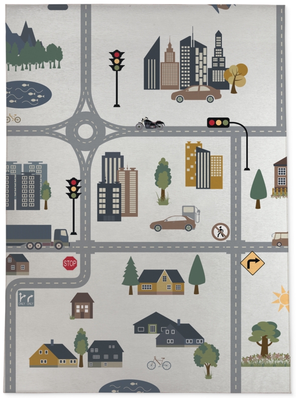LosPalmos Geometric Rug