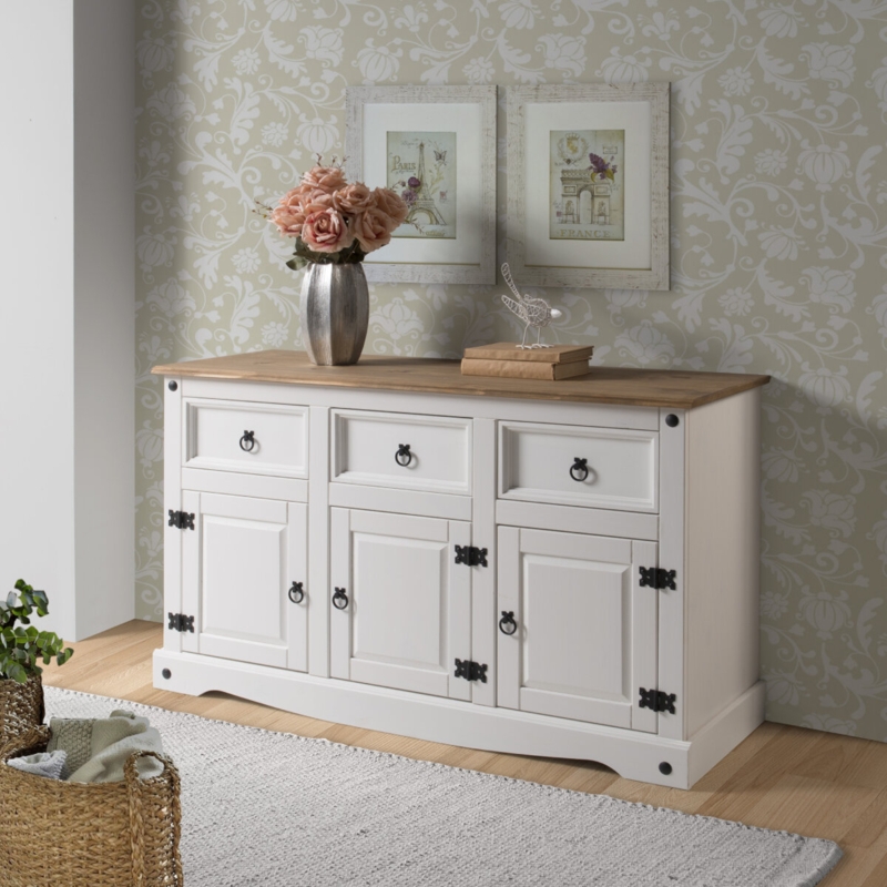 Mehta 49.25'' Solid Wood Sideboard