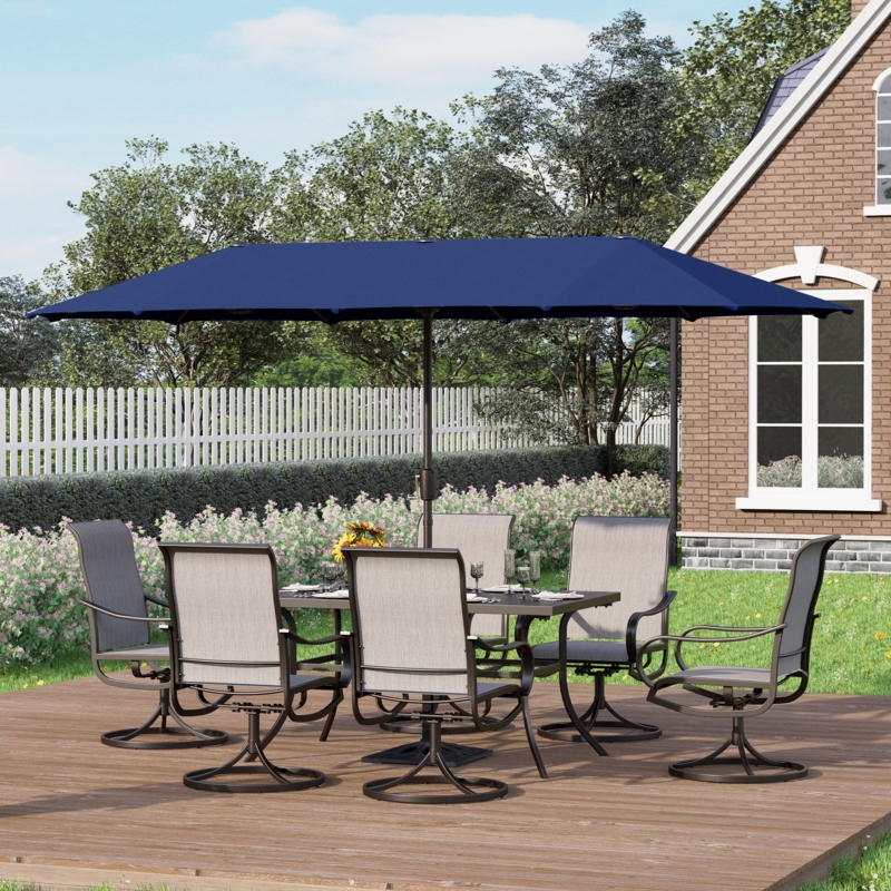 Nako 6 - Person Rectangular Outdoor Dining Set