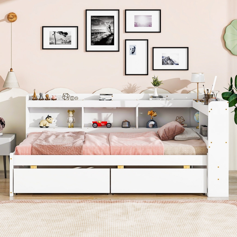 Panel Bed Frame Corner Bed