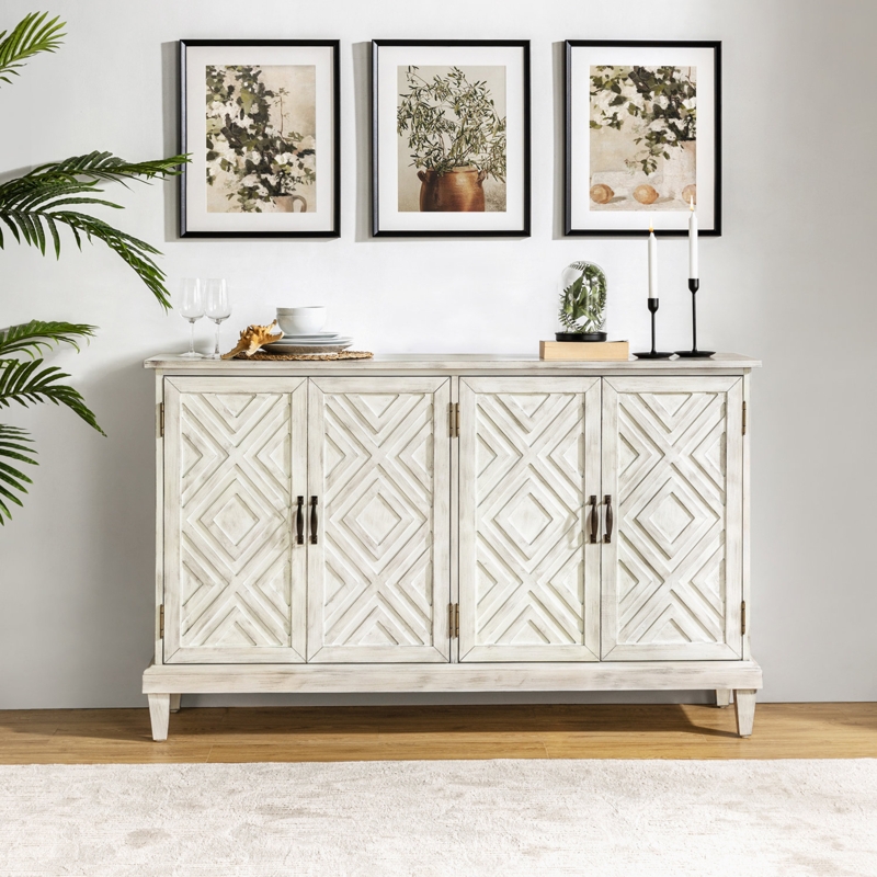 Phelan 60'' Wide Distressed Sideboard
