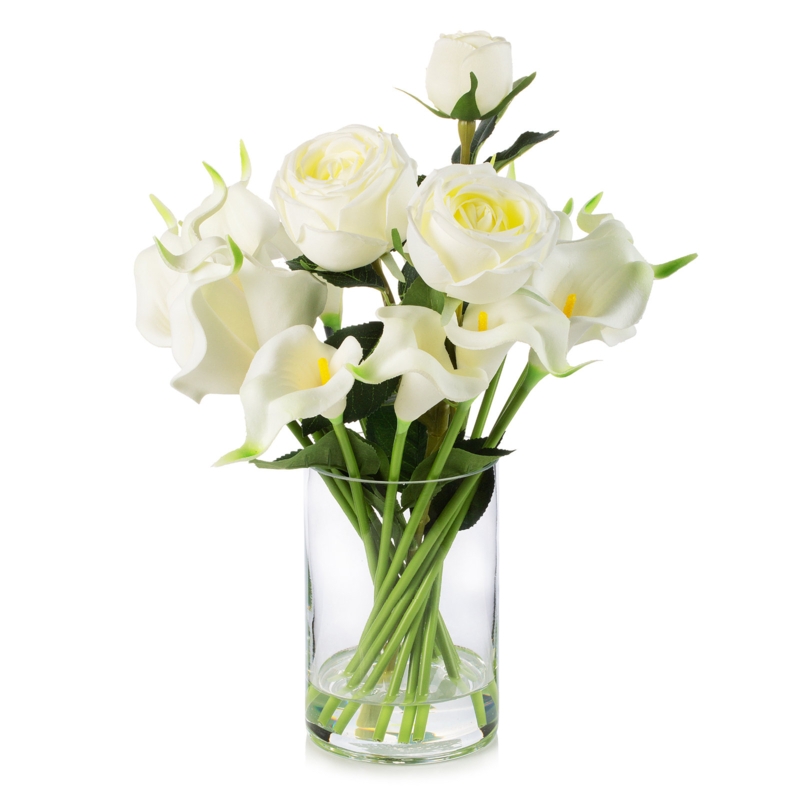 Rose Arrangement in Vase