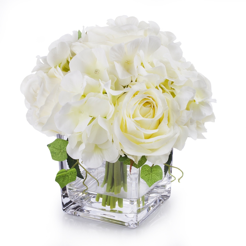 Silk Arrangement in Vase