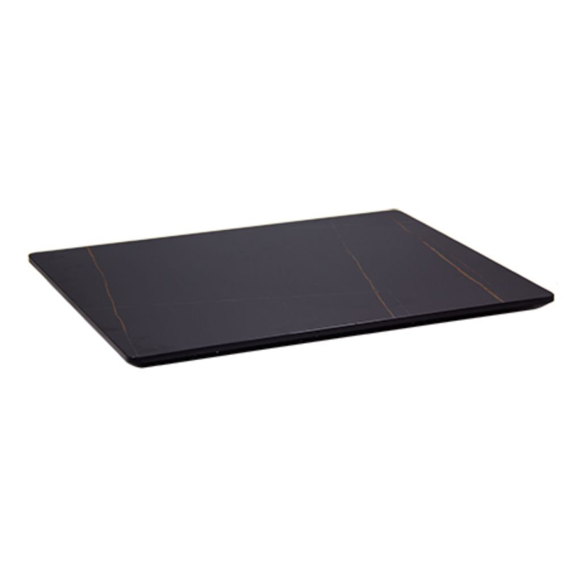 Sintered Stone Square Beveled Edge Table Top