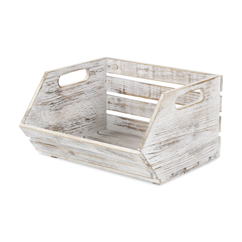 Slat Wood Crate