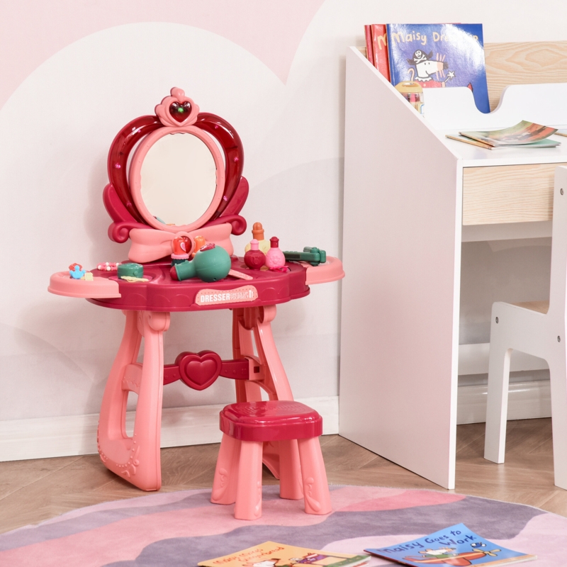 Taub Kids Vanity Set with Mirror