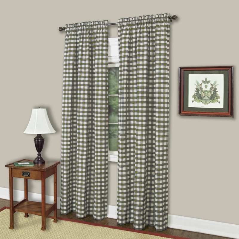 Tejeda Cotton Blend Semi-Sheer Curtain Panel