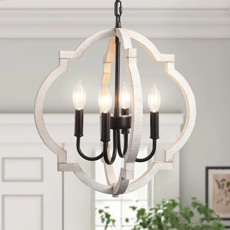 Tieton 4 - Light Dimmable Geometric Chandelier