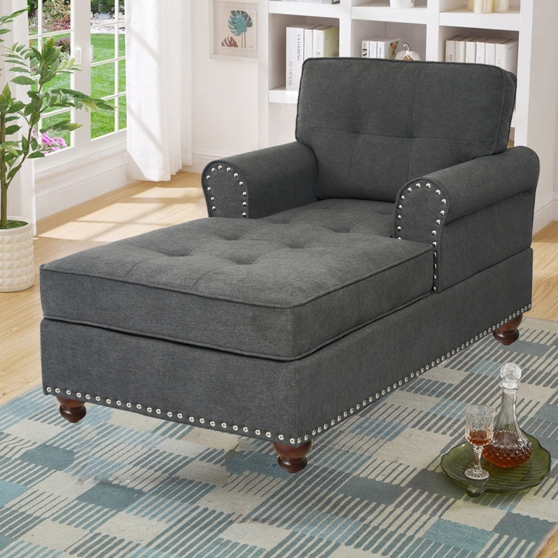 Upholstered Chaise Lounge