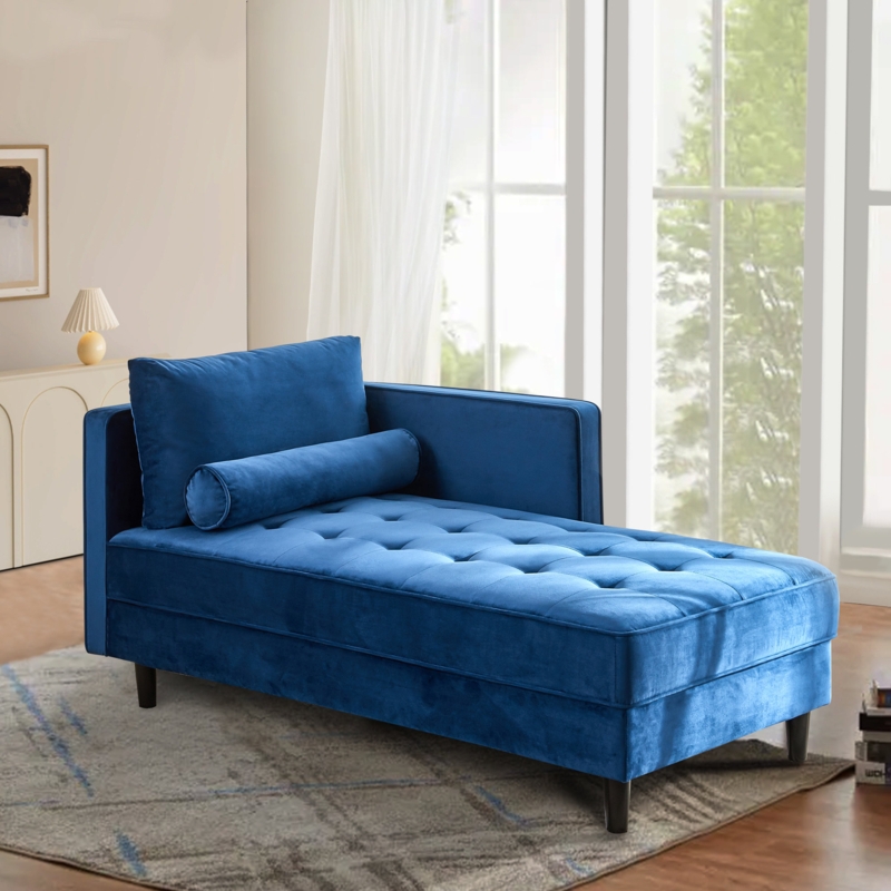 Velvet Chaise Lounge