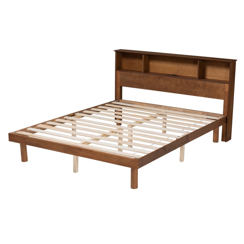 Yuda Bookcase Storage Bed