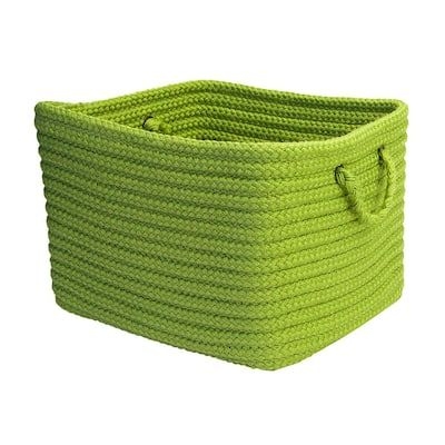 16 in. x 12 in. x 10 in. Modern Mudroom Storage in Apple Green